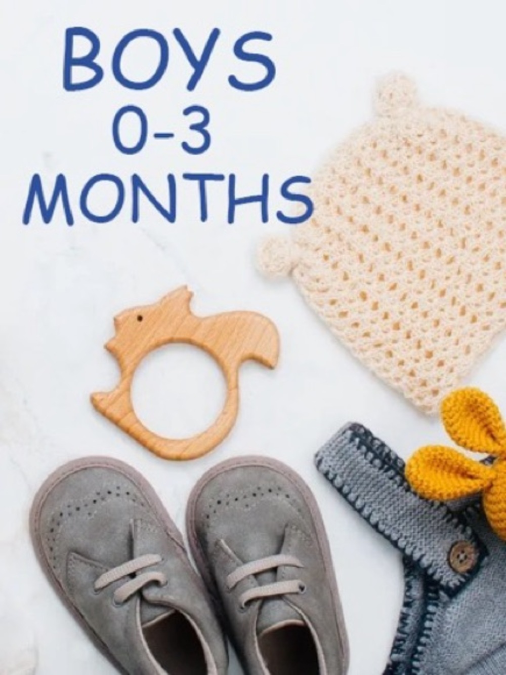 Boys 0 to 3 months